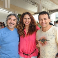 Santana, Cristina Amaral e Almir Rouche